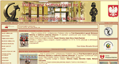 Desktop Screenshot of gimn1.krasnik.pl